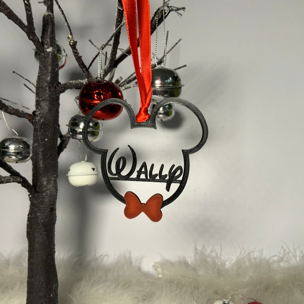 Mickey & Minnie Personalised Christmas Decorations